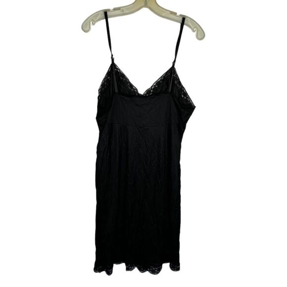 Vintage Vanity‎ Fair Full Black Slip - Picture 5 of 6